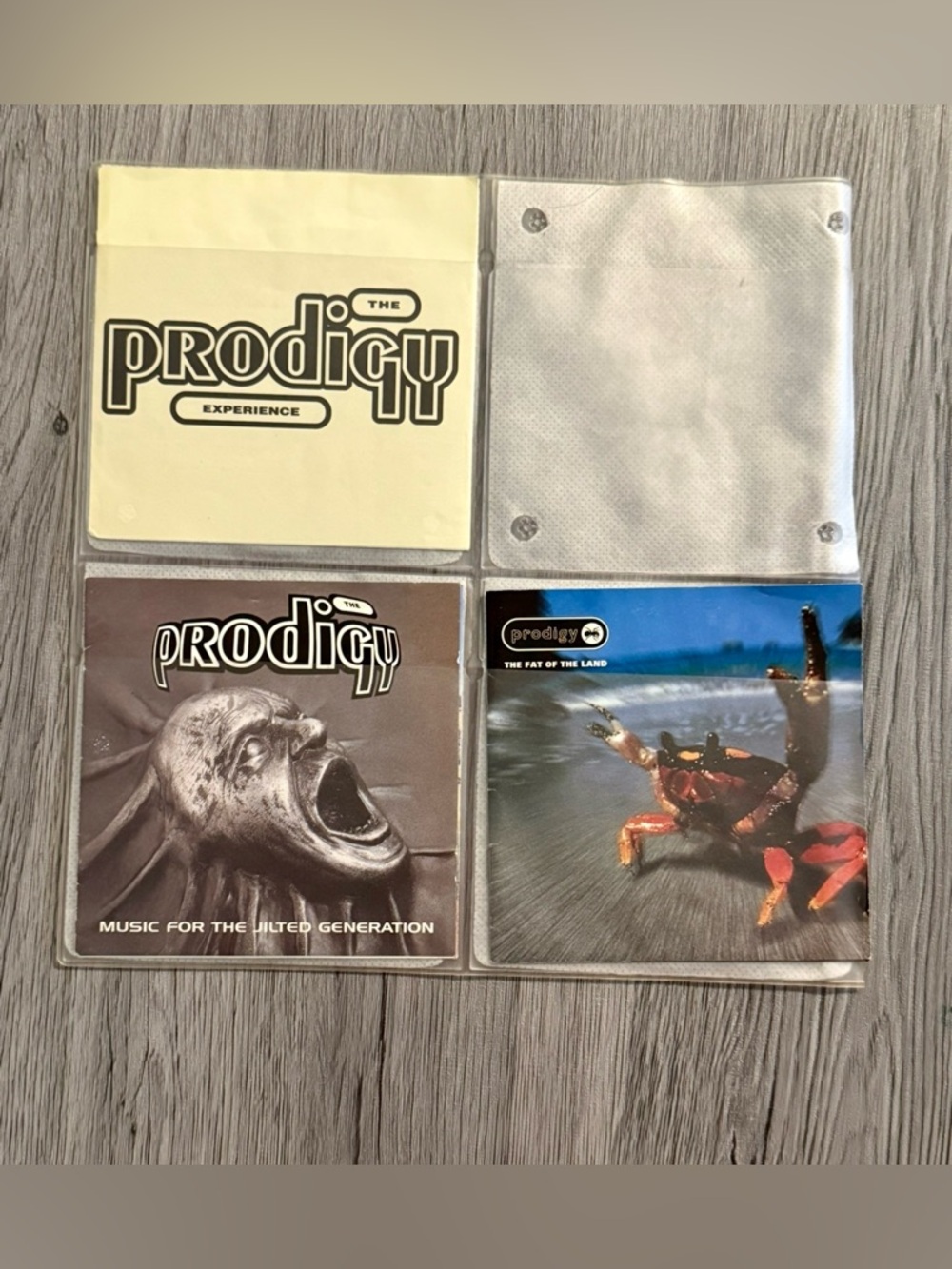 The Prodigy CDs and Booklets Lot of 3